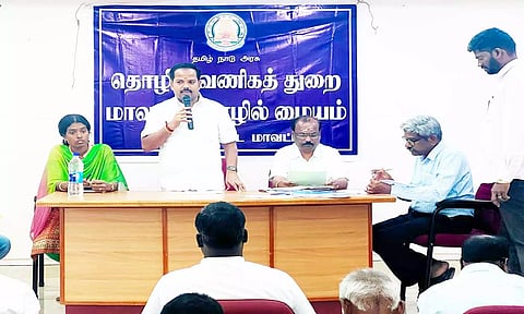 தொழில் மையம் குறித்து உள்ளாட்சி பிரதிநிதிகளுக்கு பயிற்சி வகுப்பு