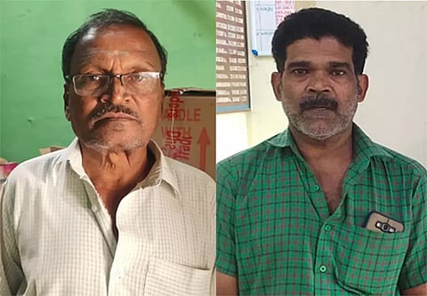 தடைசெய்யப்பட்ட புகையிலை பொருட்கள் விற்ற 2 பேர் கைது