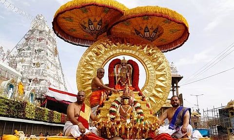 திருப்பதி கோவிலில் ரத சப்தமி விழா வருகிற 28-ந்தேதி நடக்கிறது