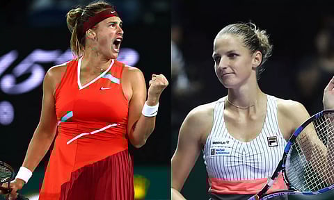 ஆஸ்திரேலிய ஓபன் டென்னிஸ்: அரை இறுதியில் ஷபலென்கா- பிளிஸ்கோவா அதிர்ச்சி தோல்வி