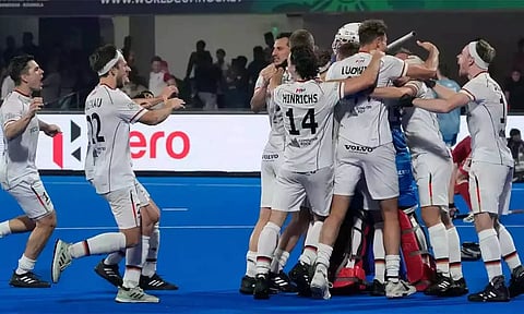 உலக கோப்பை ஹாக்கியில் அசத்திய சகோதரர்கள்... அரையிறுதிக்கு முன்னேறிய ஜெர்மனி