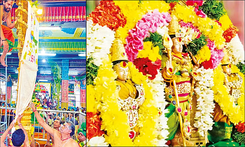 சோலைமலை முருகன் கோவில் தைப்பூச திருவிழா கொடியேற்றத்துடன் தொடக்கம்