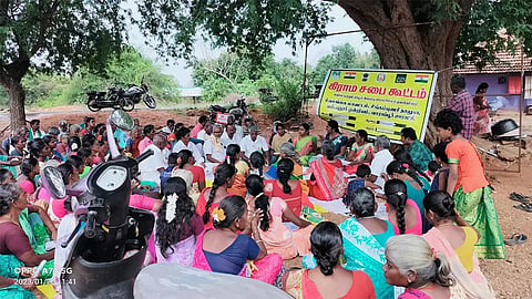 கிராம சபை கூட்டத்தில் தீர்மானங்கள் நிறைவேற்றம்