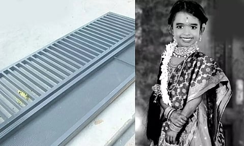 இரும்பு கதவு விழுந்து சிறுமி பலியான சம்பவம்- 2 பேர் கைது