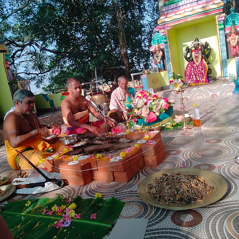 பட்டமரத்து காளியம்மன் கோயிலில் வருஷாபிஷேக விழா