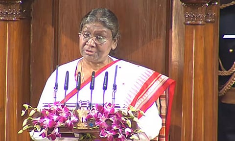 இந்தியாவின் உற்பத்தி திறன் அதிகரித்து வருகிறது- ஜனாதிபதி உரை