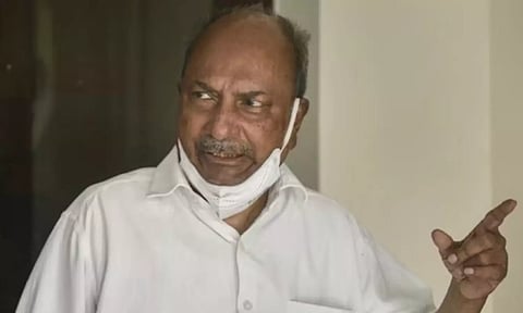 காங்கிரஸ் கட்சியால் தனித்து ஆட்சி மாற்றத்தை கொண்டுவர முடியாது- மூத்த தலைவர் ஏ.கே. அந்தோணி