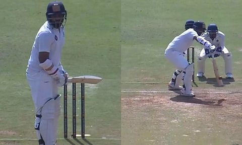 ஒற்றை கையால் பேட்டிங் செய்த ஹனுமா விஹாரி- வைரலாகும் வீடியோ