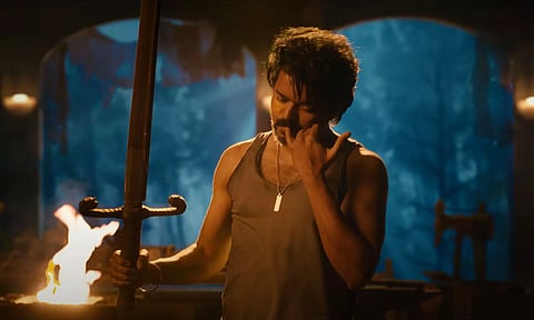 விக்ரம் பட பாணியில் டைட்டிலை வெளியிட்ட தளபதி 67 படக்குழு