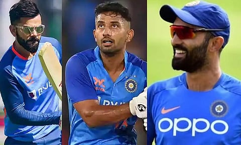 டி20 கிரிக்கெட்டில் ராகுல் திரிபாதியால் மட்டுமே விராட் கோலியின் இடத்தை நிரப்ப முடியும் - தினேஷ் கார்த்திக்