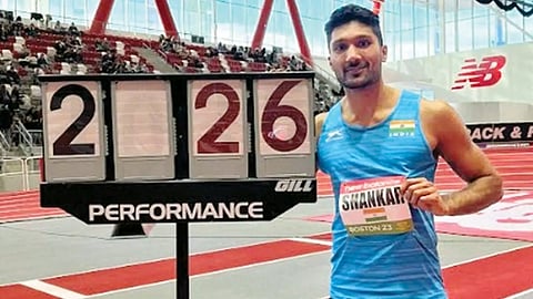 பாஸ்டன் தடகளம்: இந்திய வீரர் தேஜஸ்வின் சங்கர் உயரம் தாண்டுதலில் தங்கம் வென்றார்