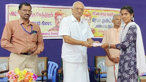 ராஜபாளையத்தில் கிராமப்புற பண்பாட்டு போட்டிகள்