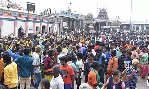 பழனி தைப்பூச விழா நிறைவு: 4 நாட்களில் 4.50 லட்சம் பக்தர்கள் சாமி தரிசனம்