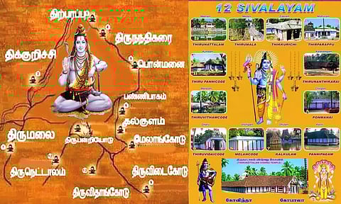 சிவாலய ஓட்டம்: குமரியில் 12 சிவாலயங்களும்...சிறப்புகளும்...
