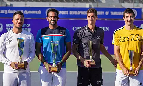சென்னை ஓபன் டென்னிஸ்: இந்திய வீரர் அர்ஜூன் காடே சாம்பியன் பட்டம் வென்றார்