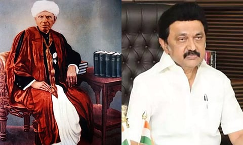 தமிழ்க் கருவூலங்களை அச்சிலேற்றி காலத்தால் அழியாதிருக்கும் கொடை செய்த 'தமிழ்த்தாத்தா' உ.வே.சா.- மு.க.ஸ்டாலின்