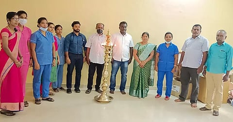 மருத்துவ முகாம் நடந்த போது எடுத்த படம்.