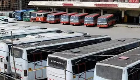 கர்நாடக அரசு பஸ்கள் 5-வது நாளாக நிறுத்தம்