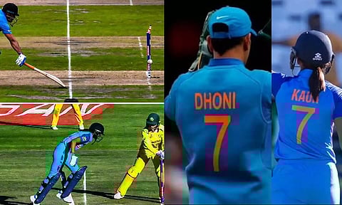 அன்று டோனி...இன்று ஹர்மன்ப்ரீத்...ரன் அவுட் வீடியோவை வேதனையுடன் பகிரும் ரசிகர்கள்