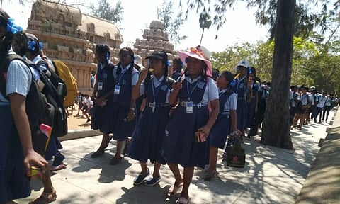 கல்வி சுற்றுலாவில் மாமல்லபுரம் முதலிடம்- பள்ளி மாணவர்கள் வருகை அதிகரிப்பு