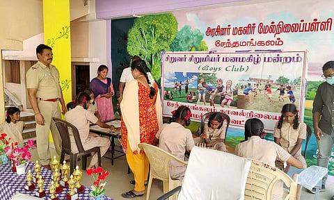 காவல்துறை சார்பில் செஸ், ஓவிய போட்டி