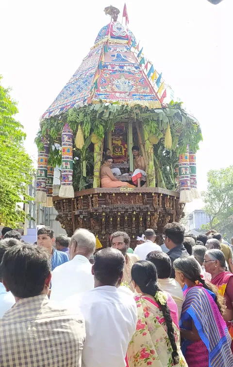 பவானி செல்லியாண்டியம்மன் கோவில் தேரோட்டம்