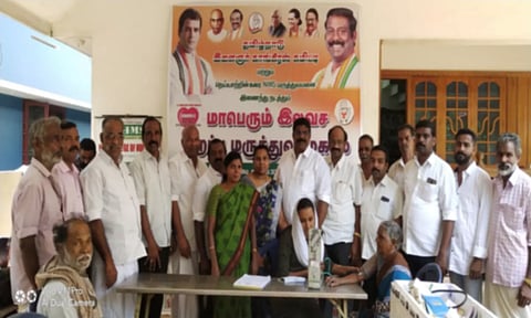 கல்லங்குழியில் இலவச மருத்துவ முகாம்.