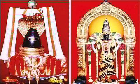 ஆதிகும்பேஸ்வரர்- மங்களாம்பிகை.