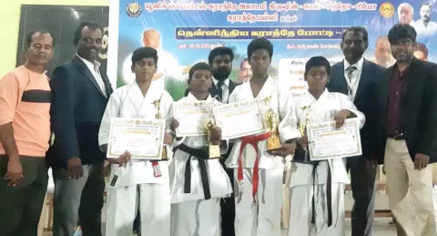 தென்னிந்திய கராத்தே போட்டி