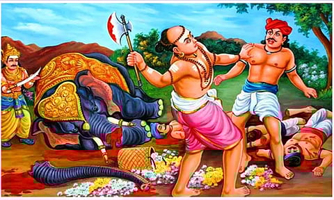 இன்று எறிபத்த நாயனார் குரு பூஜை