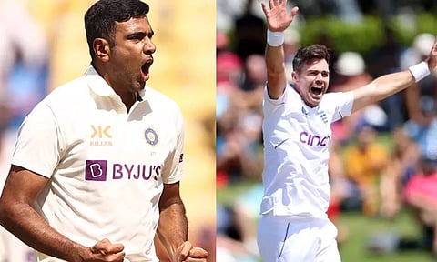 டெஸ்ட் பந்து வீச்சாளர் தரவரிசை: முதலிடத்தை பகிர்ந்து கொண்ட அஸ்வின், ஆண்டர்சன்