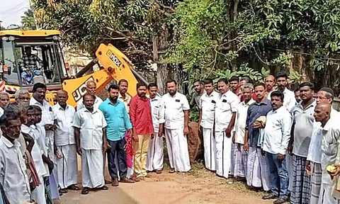 பூமி பூஜை நடைபெற்றது