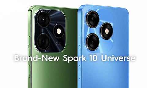 இந்தியாவில் அறிமுகமாகும் டெக்னோ ஸ்பார்க் 10 யுனிவர்ஸ் - இத்தனை மாடல்களா?