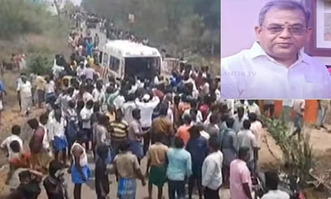 9 பேரை பலிவாங்கிய பட்டாசு குடோன் விபத்து: உரிமையாளர் உள்பட 4 பேர் கைது