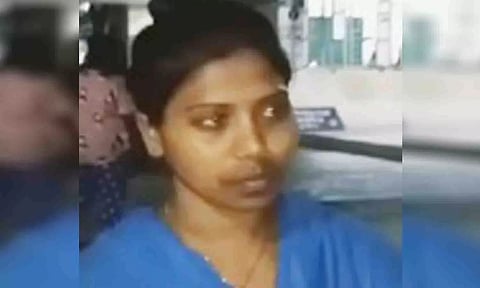 கைது செய்யப்பட்ட சுகுலா சர்தார்.