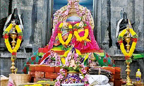 கும்பகோணம் ஆதிகும்பேஸ்வரர் கோவிலில் பாலாலய சிறப்பு யாகம்