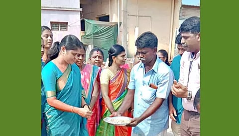 புதிய கட்டிடம் கட்ட பூமி பூஜை