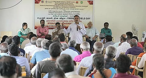 கோவையில் விவசாயிகளுக்கு பயிற்சி