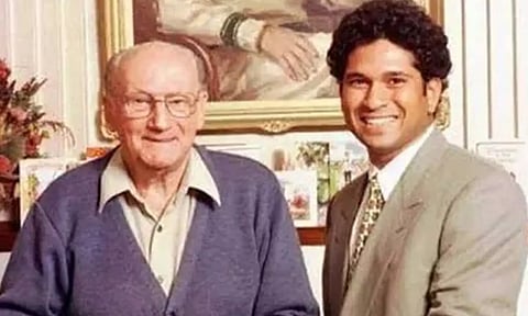 23 வயதில் எனக்கு நம்பிக்கை கொடுத்தது டான் பிராட்மேனின் அறிவுரைகள்தான் - சச்சின் உருக்கம்