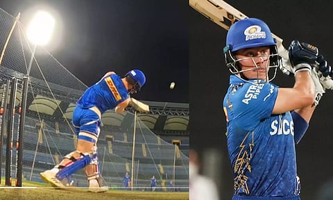 காட்டடியடித்த பேபி ஏபிடி- வீடியோ வெளியிட்ட மும்பை அணி