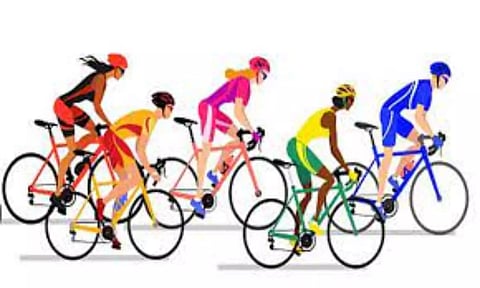 காஷ்மீர் முதல் கன்னியாகுமரி வரை கோவை வாலிபர் சைக்கிள் பயணம்