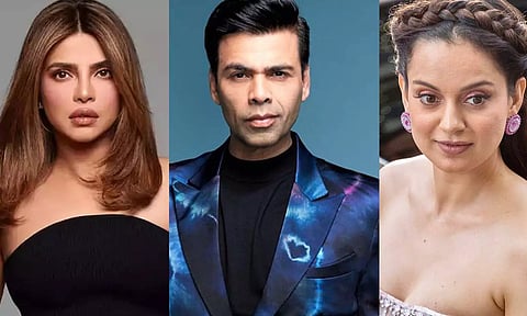 பிரியங்கா சோப்ரா - கரண் ஜோஹர் - கங்கனா ரனாவத்