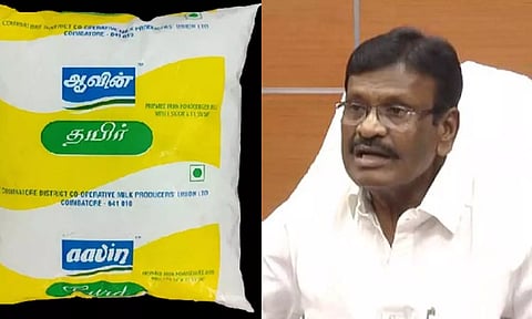 ஆவின் தயிர் பாக்கெட்டுகளில் தஹி என அச்சிடப்படாது: பால்வளத்துறை அமைச்சர் விளக்கம்