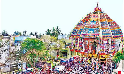 திருவாரூர் தியாகராஜர் கோவில் நாளை ஆழித்தேரோட்டம்