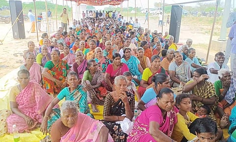 பரந்தூர் விமான நிலையத்துக்கு எதிர்ப்பு: ஏகனாபுரம் கிராம மக்களின் போராட்டம் 250 நாட்களை கடந்தது