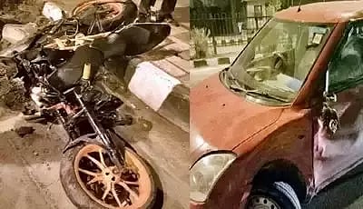 வாகனம் மோதி வாலிபர் பலி