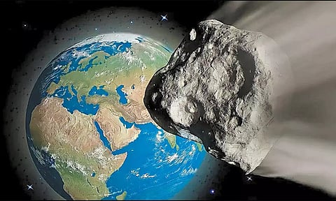 பூமியை நோக்கி நாளை அதிபயங்கர வேகத்தில் சீறிவரும் சிறியகோள்