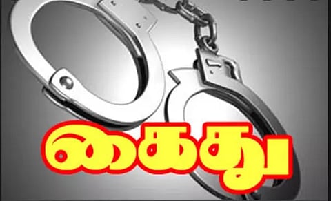 சிதம்பரத்தில் பொதுமக்களை அச்சுறுத்திய ரவுடி கைது