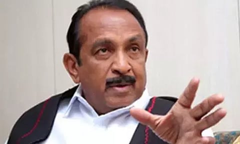 கவர்னர் ஆர்.என்.ரவியின் பேச்சு ஆணவத்தின் உச்சம் - வைகோ கடும் தாக்கு