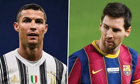 ஐரோப்பிய கிளப் கால்பந்து போட்டியில் அதிக கோல் அடித்து மெஸ்சி புதிய சாதனை- ரொனால்டோவை முந்தினார்